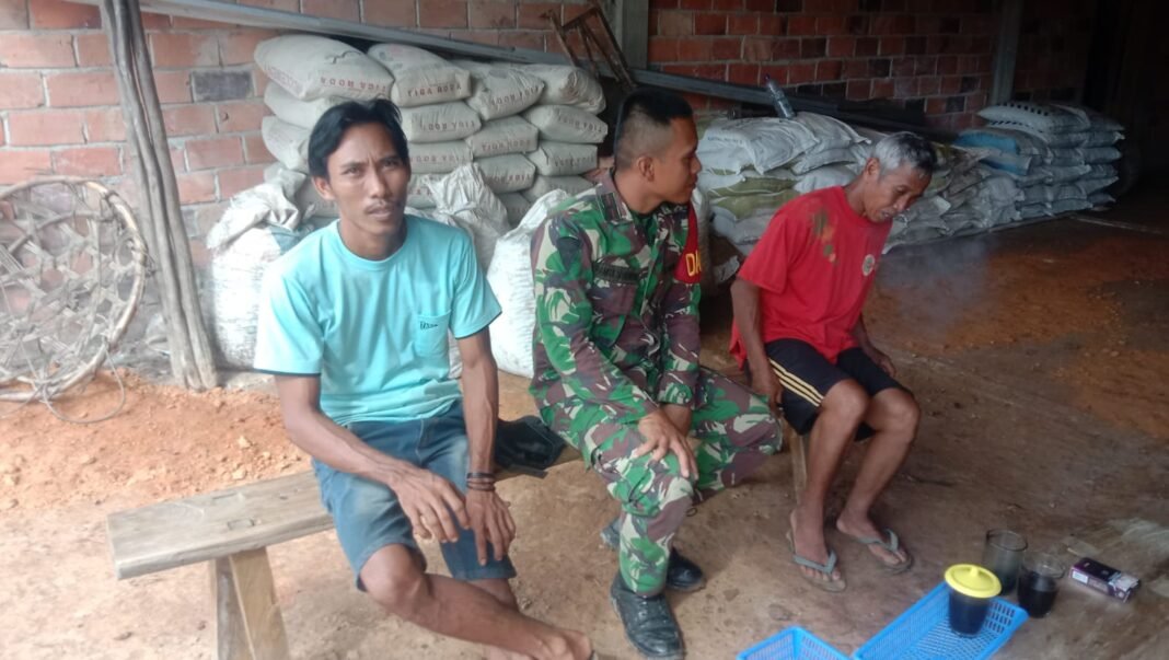 Kembangkan Hubungan Sosial, Satgas TMMD 127 Gelar Komsos dengan Tokoh Masyarakat di Banyuasin