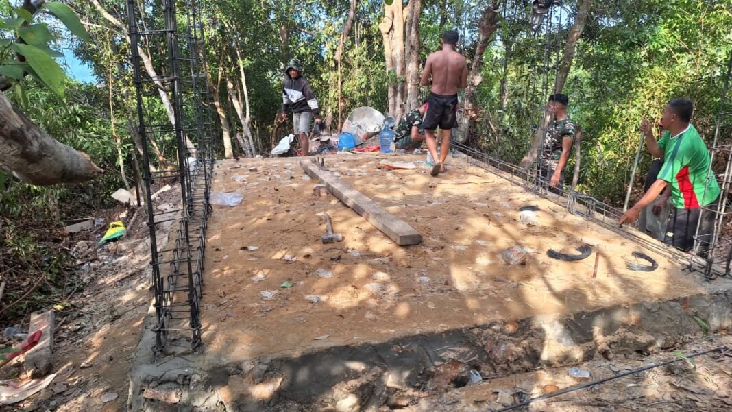 Sinergi Satgas TMMD 127 dalam Membangun Masa Depan Sambuli