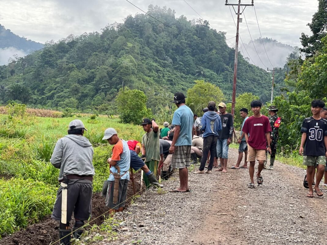 Pembangunan Infrastruktur TMMD ke-127 Dipercepat di Dusun Ogomolobu