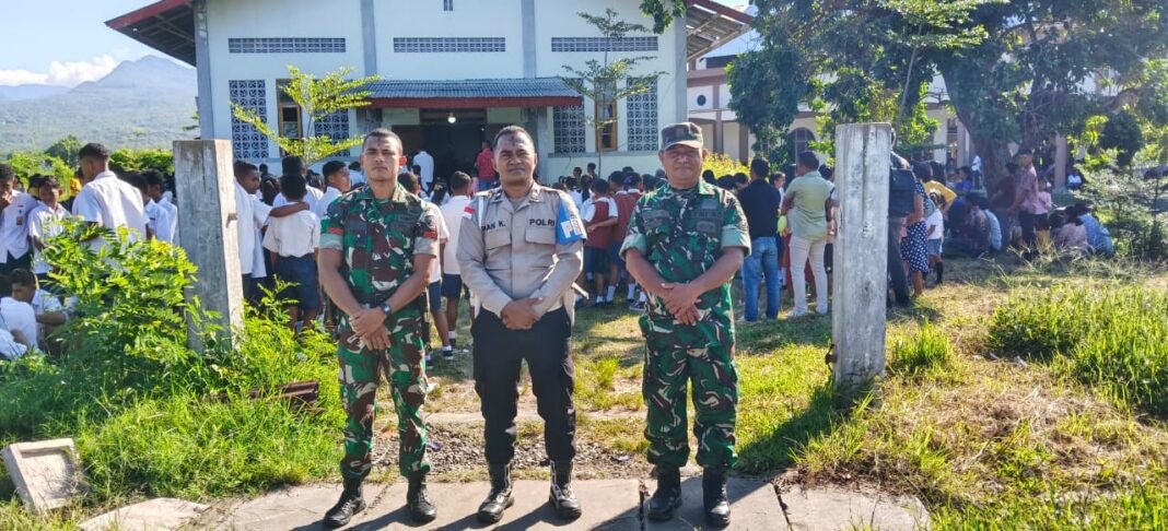 Kehangatan Sinergi TNI dan Umat dalam Misa Rabu Abu di Satar Mese