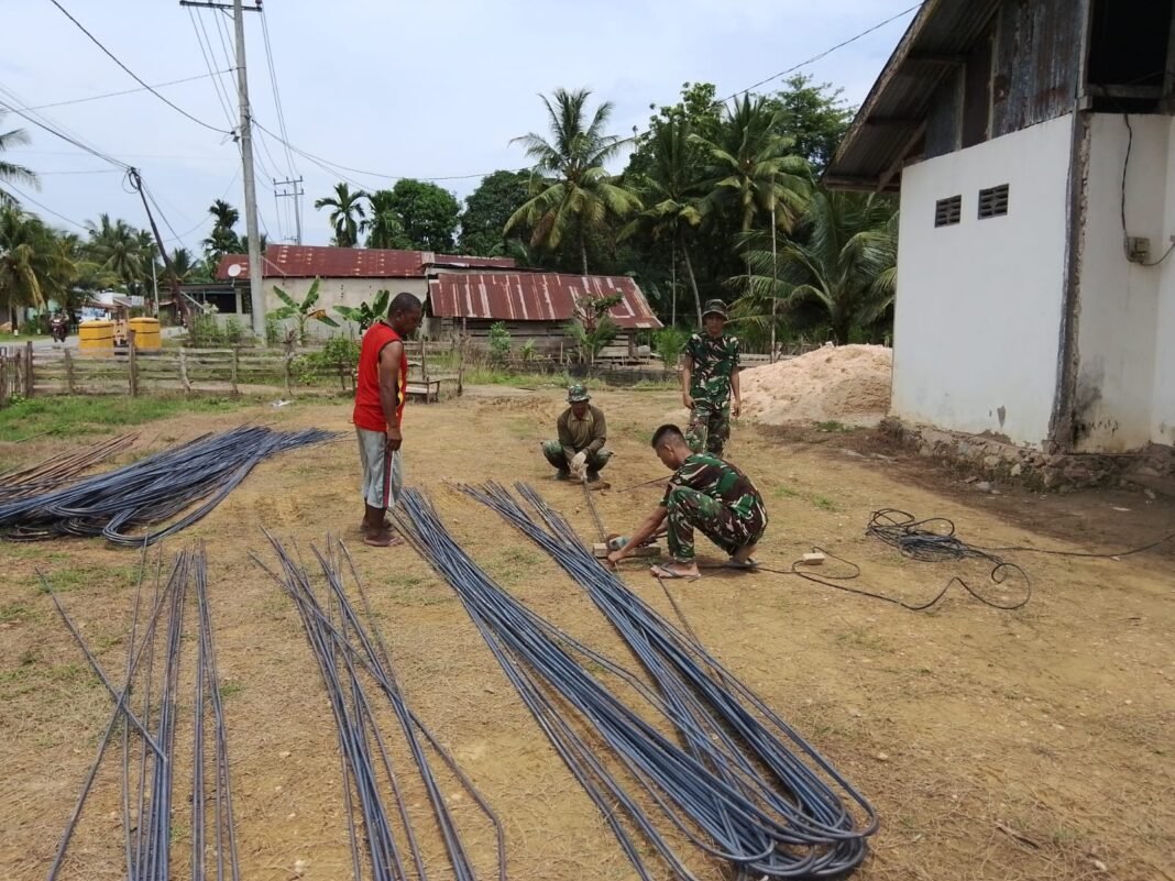 Percepatan Pembangunan Infrastruktur di Kelurahan Sambuli oleh Satgas TMMD