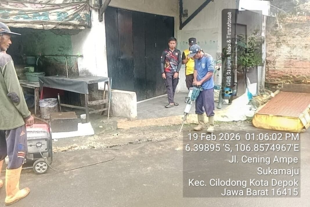 Pembangunan Drainase oleh Satgas TMMD untuk Cegah Genangan Air