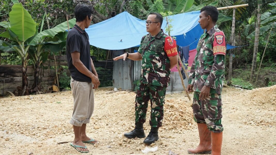 Dansatgas TMMD ke-127 Tinjau Progres Pembangunan Jembatan di Kendari