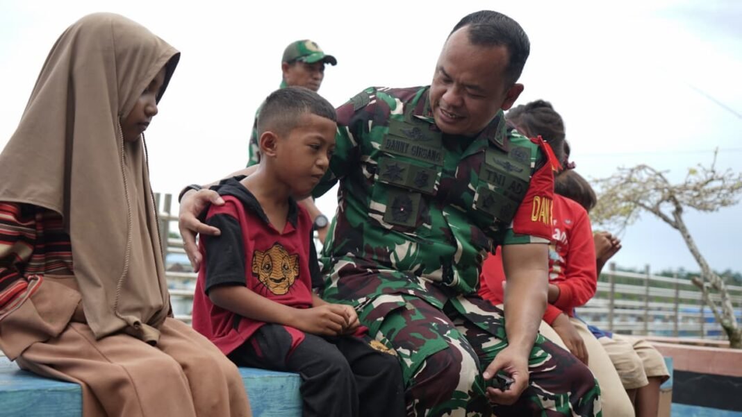 Membangun Keterhubungan, Dansatgas TMMD 127 Kendari Serap Aspirasi Masyarakat