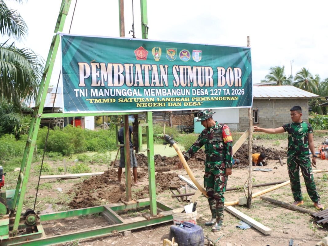 Kodim 0430/BA Luncurkan Program TMMD 127 untuk Penyediaan Air Bersih di Wonosari