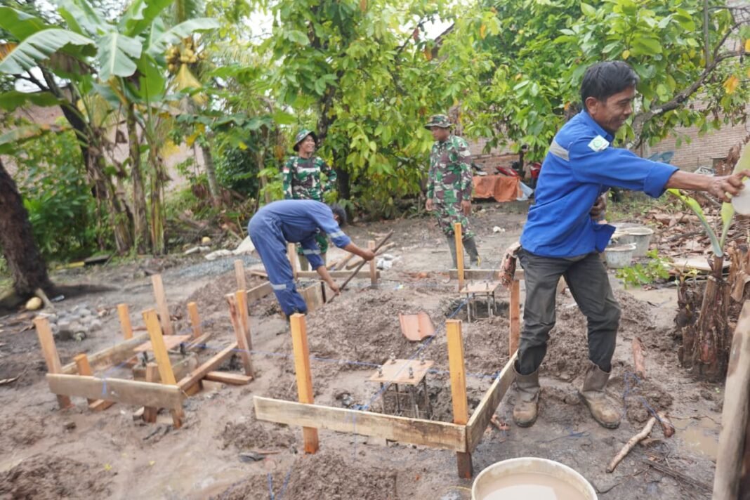 Harapan Baru Ibu Rumiani di Desa Tanjung Rejo Melalui Program TMMD