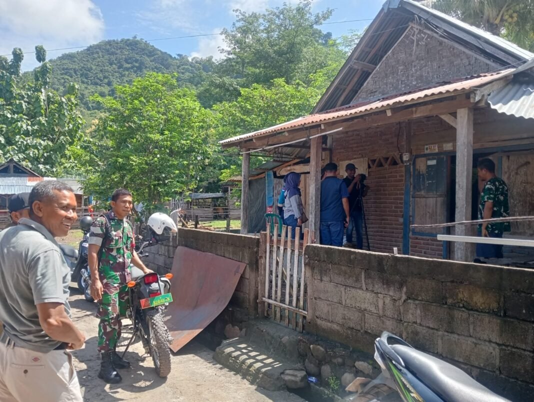 Babinsa Ajak Masyarakat Manfaatkan Bantuan Air Bersih dengan Bijak