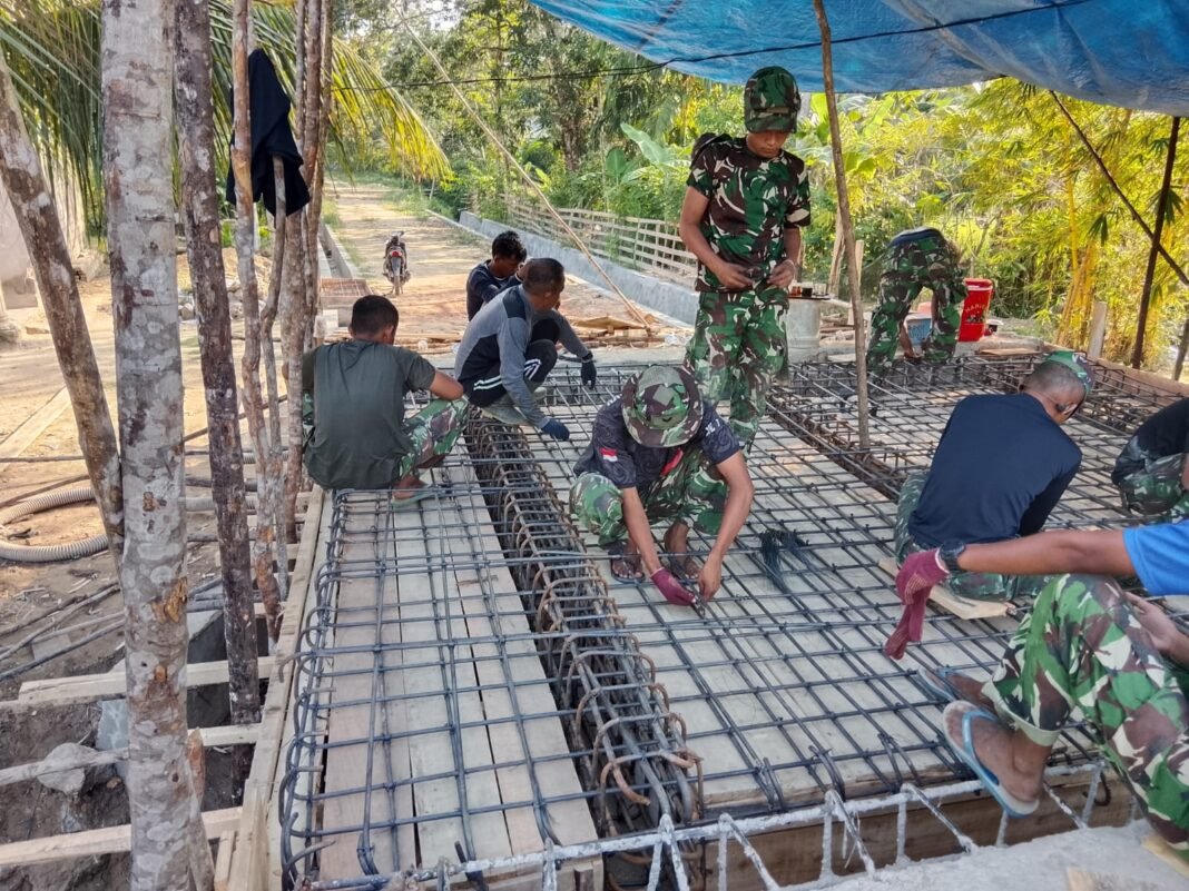 Satgas TMMD 127 Tingkatkan Infrastruktur Kendari dengan Pembangunan Jembatan