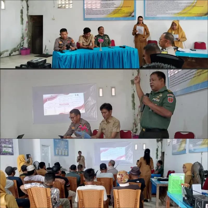 Kelurahan Sidenreng Resmikan FKPM untuk Tingkatkan Kerjasama TNI-Polri dan Masyarakat