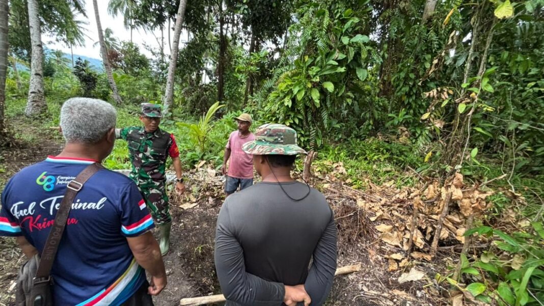 Dansatgas TMMD 127 Tinjau Langsung Sumur Bor di Kaimana untuk Optimalisasi Air Bersih