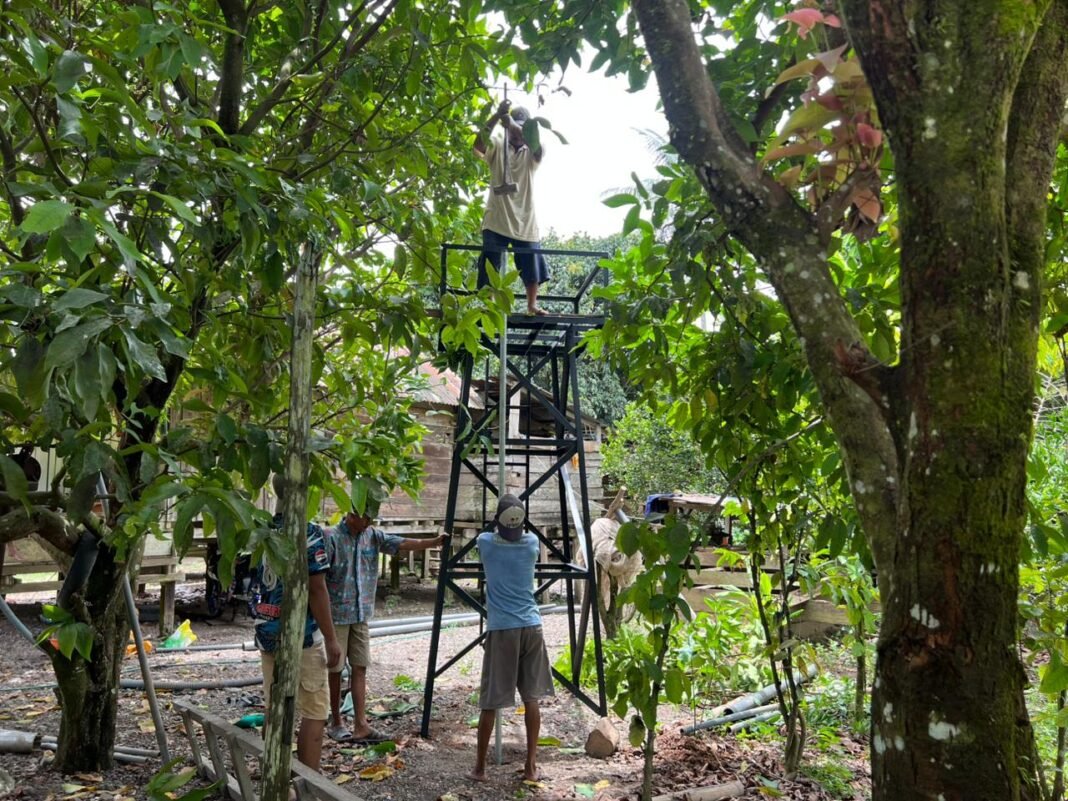 Satgas TMMD 127 Kodim 1305/Buol Tolitoli Lanjutkan Program Air Bersih Bersama Warga