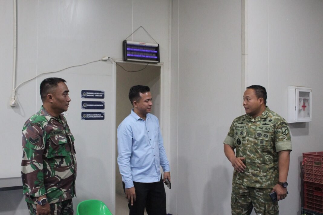 Dandim 1310/Bitung Tinjau Dapur Sehat SPPG untuk Pastikan Kebersihan dan Gizi Terpenuhi