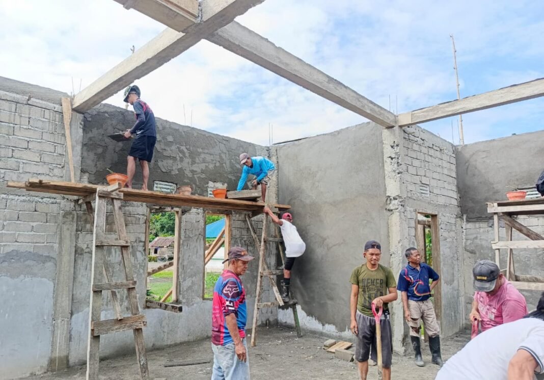 Satgas TMMD 127 Kodim 1305/Buol Tolitoli Teruskan Pembangunan Masjid di Dusun Ogomolobu
