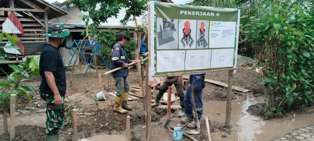 TMMD Ke-127 Kodim 0421/LS Kembangkan Akses Air Bersih di Pesawaran