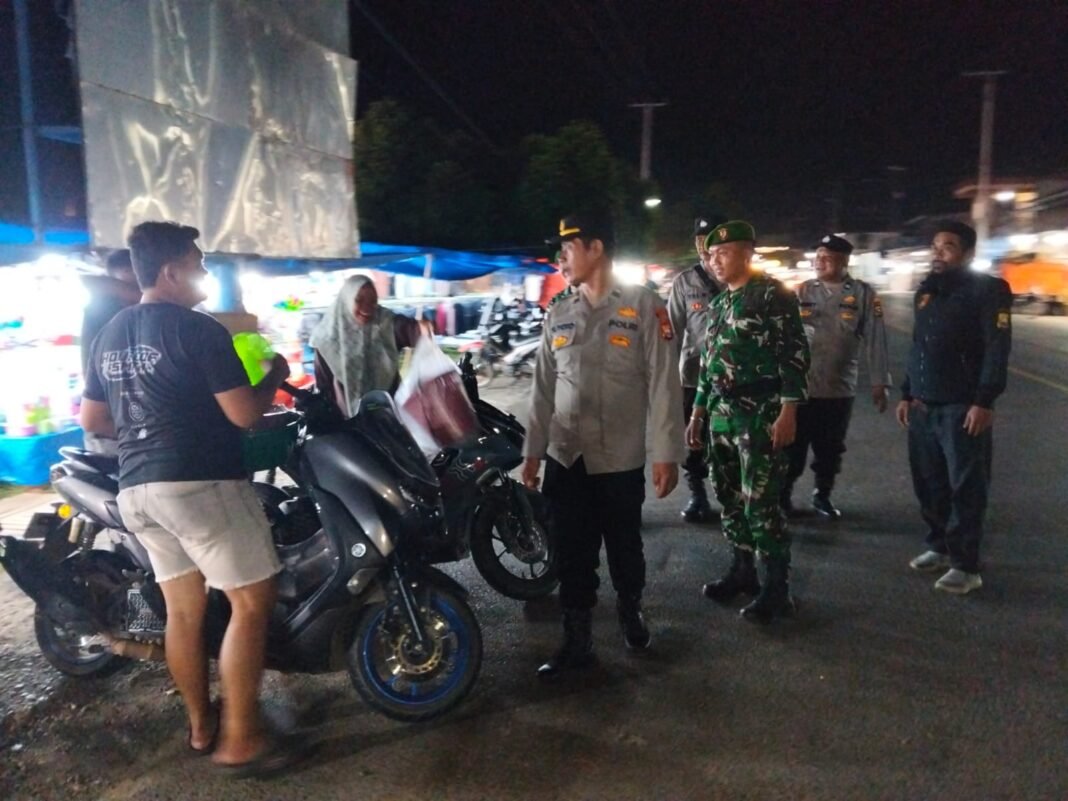 Kodim 0428/MukoMuko Gelar Patroli Kamtibmas Demi Keamanan Ramadhan