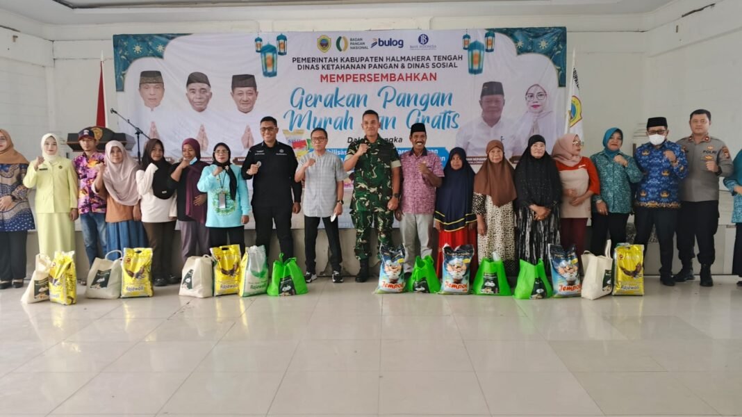 Dandim 1512/Weda dan Instansi Terkait Luncurkan Gerakan Pangan Murah untuk Stabilitas Harga