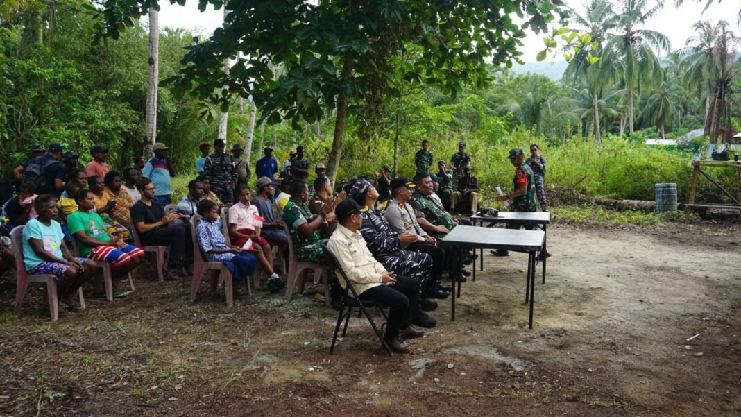 Dialog Bersama Warga, Tim Wasev Perkuat Komitmen TMMD 127 Kodim 1804/Kaimana