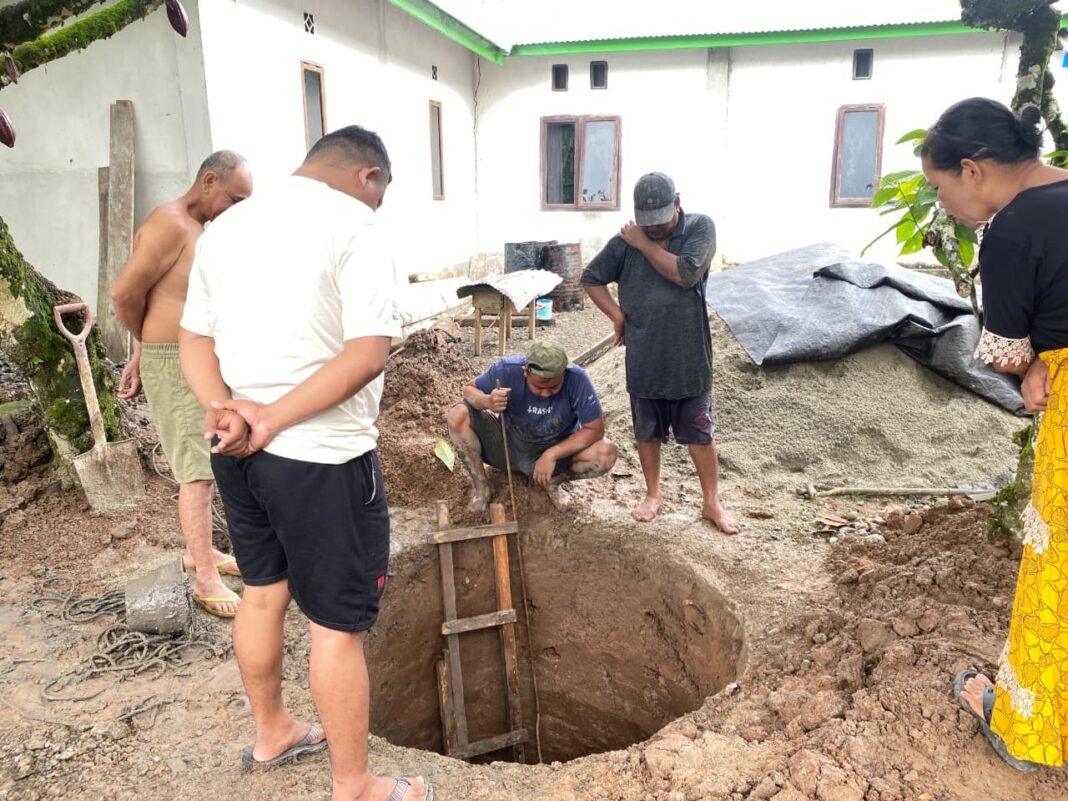 Kodim 1305/Buol Tolitoli Percepat Proyek Air Bersih Melalui TMMD ke-127 di Desa Oyom