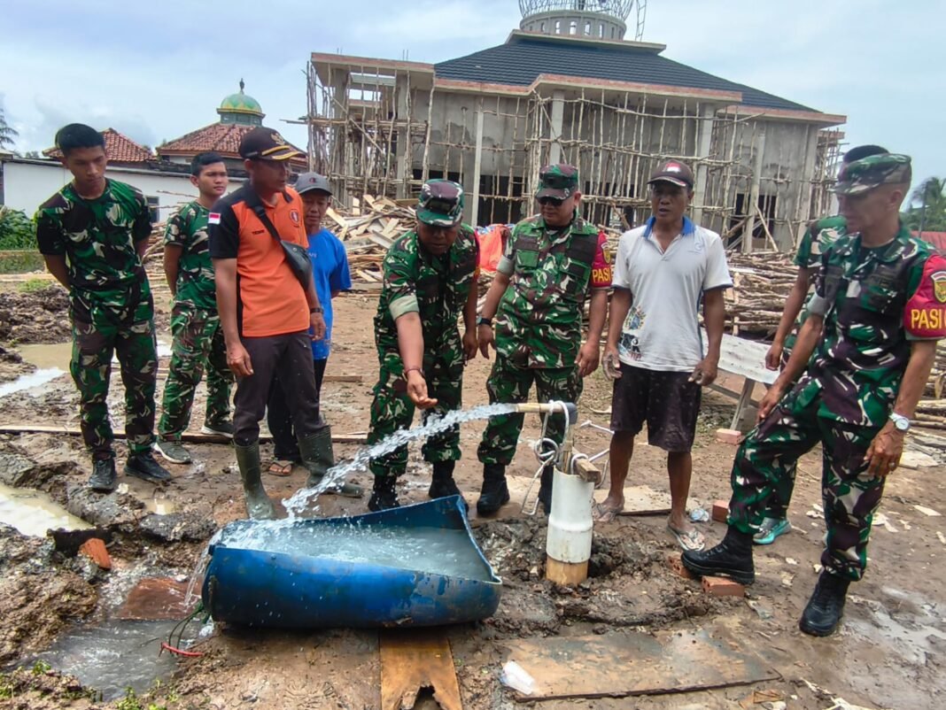Program Manunggal Air di Wonosari Rampung, Warga Ucapkan Terima Kasih kepada Satgas TMMD 127
