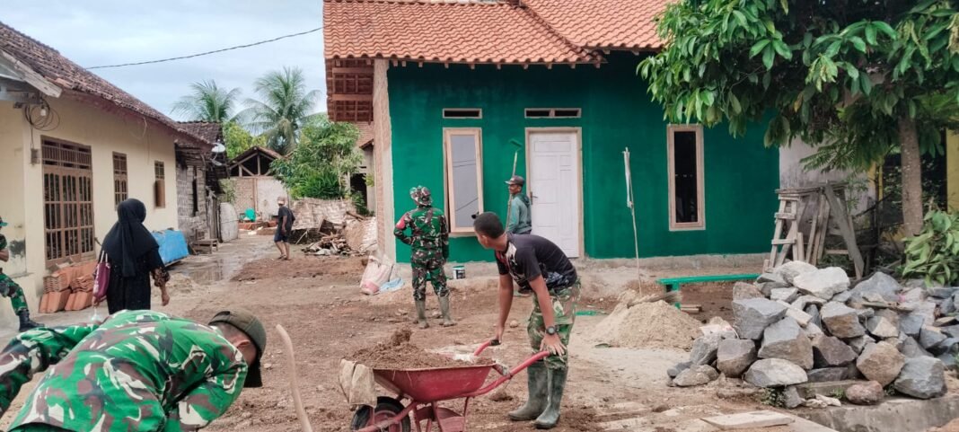 Transformasi RTLH di Desa Tanjung Rejo: Rumah Bpk Suhono Kini Berwarna Hijau