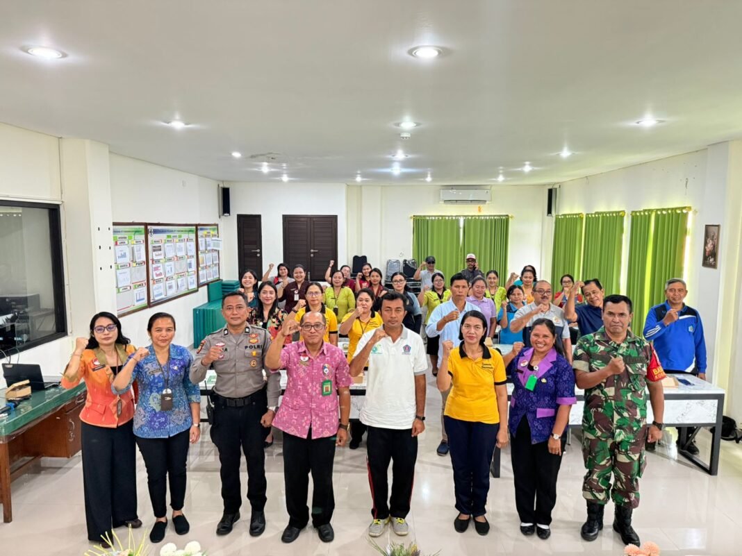 Babinsa Takmung Gelar Mini Loka Kerja untuk Sinergi Optimalisasi Program Kesehatan