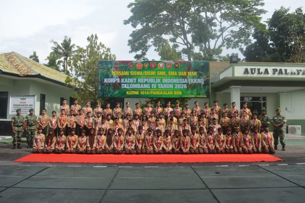 Dandim 1014/Pbn Memimpin Upacara Persami KKRI Gelombang IV Tahun 2026
