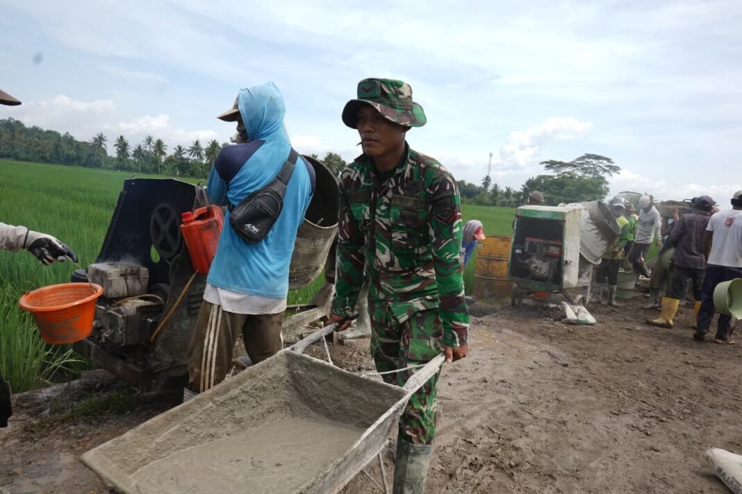 Kodim 0421/LS Gelar TMMD Ke-127, Utamakan Pembangunan Infrastruktur Desa Tanjung Rejo