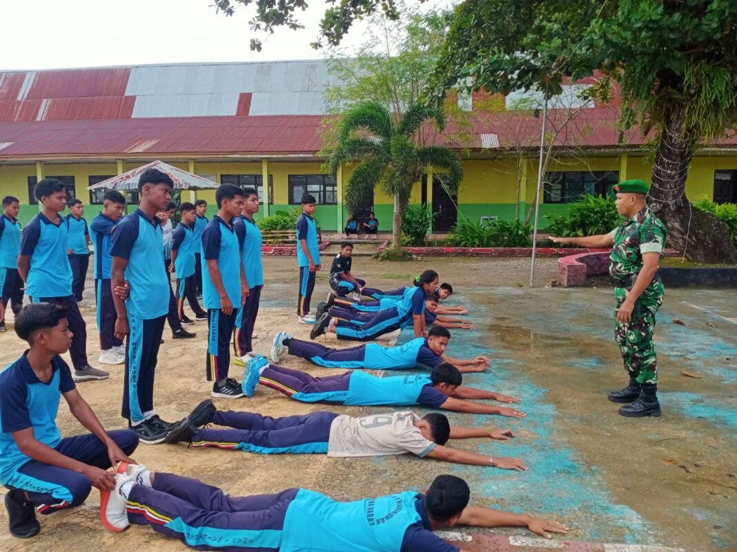 Kodim 1613/Sumba Barat Dorong Generasi Sehat Melalui Pelatihan Fisik