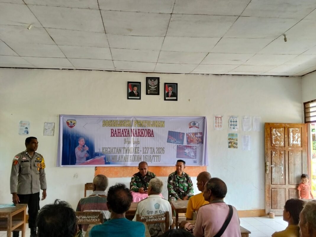 TMMD Ke-127: Sinergi TNI dan Polri dalam Memperkuat Kesadaran Anti Narkoba di Perbatasan