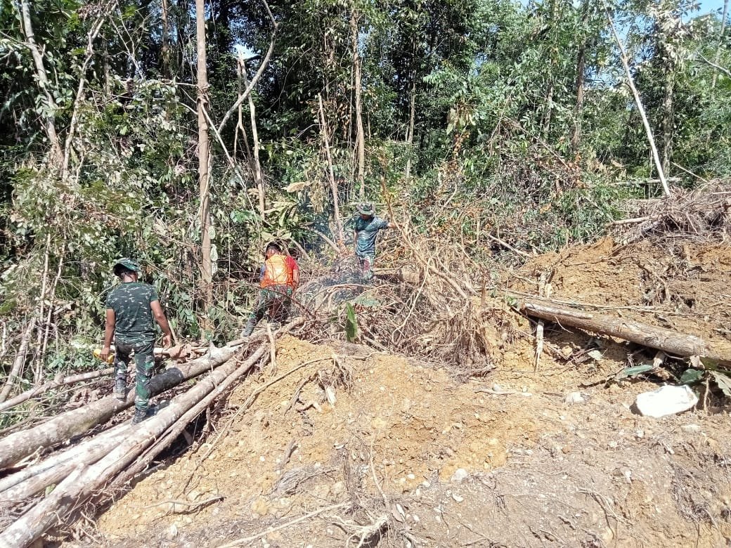 TMMD Kodim 0116/Nagan Raya Fokus Program Kesejahteraan Desa