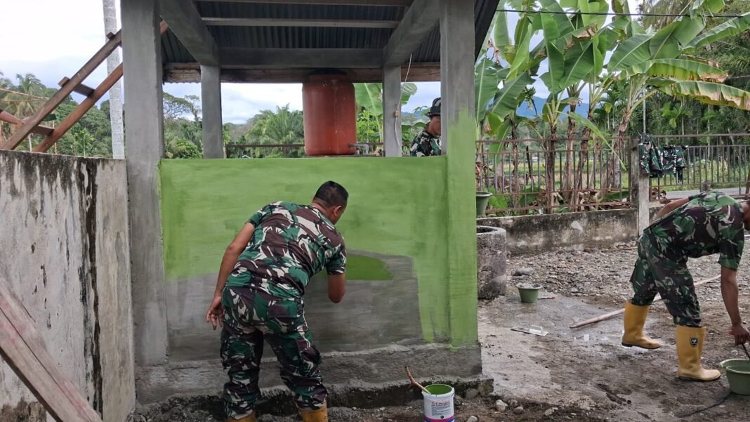 Air Bersih Jadi Bukti TNI Selalu Dekat dengan Rakyat