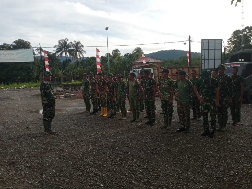 Satgas TMMD Ke-127 Konsisten Jaga Ritme Pembangunan di Nagan Raya