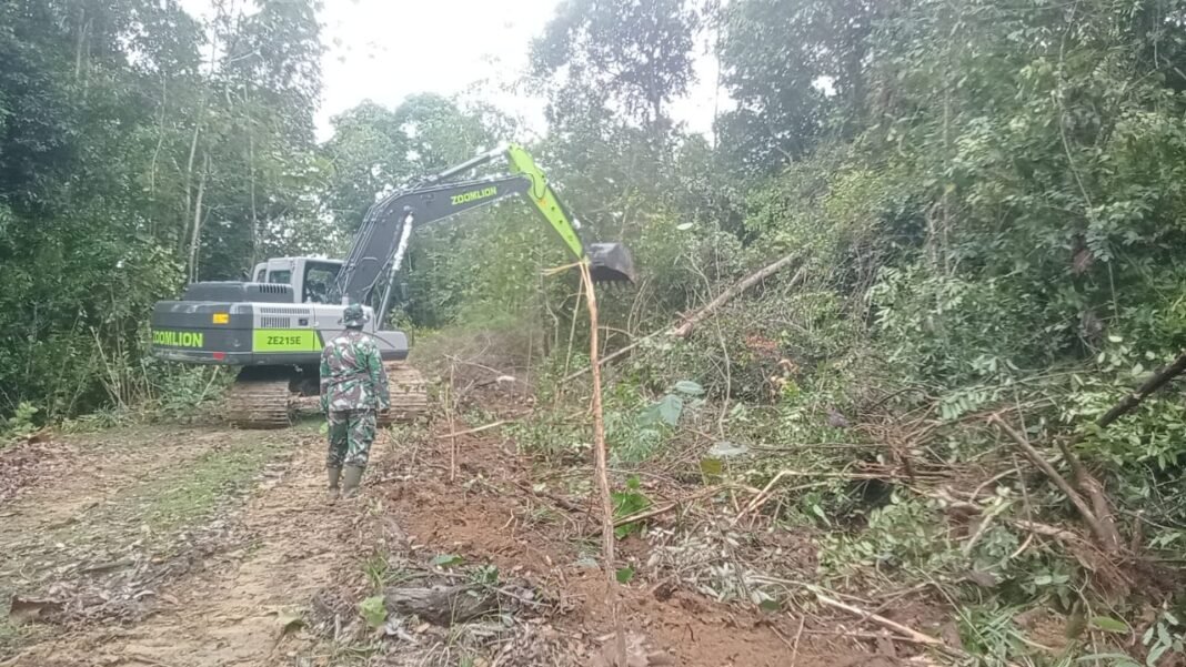 TNI Percepat Akses Wilayah Terpencil di Beutong