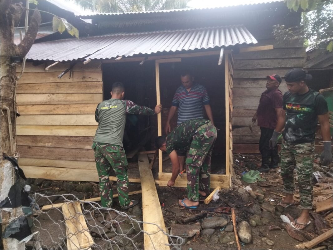 Kodim 0116/Nagan Raya Bangun Hunian Layak untuk Masyarakat Desa