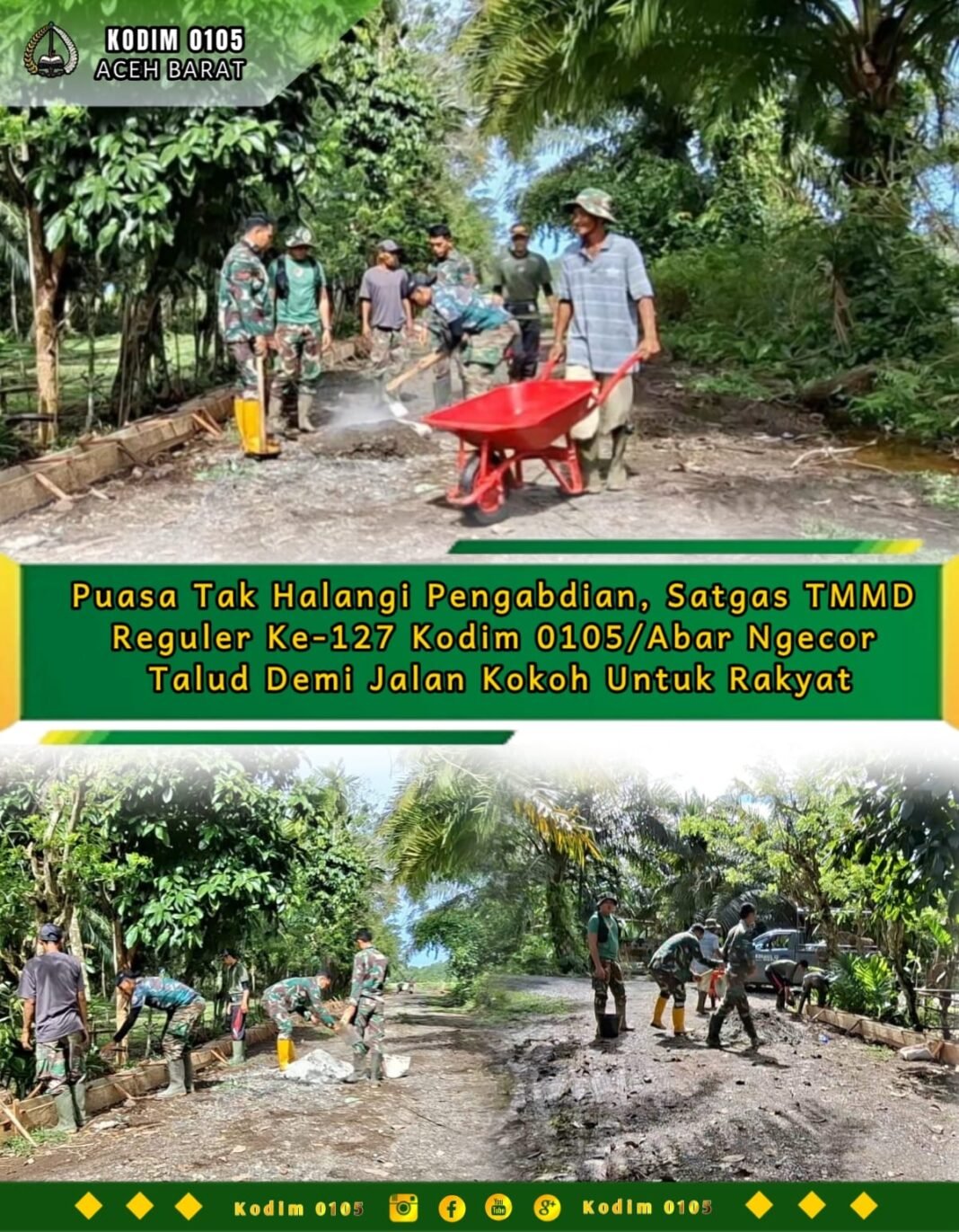 Talud Penahan Timbunan Dikebut Demi Akses Jalan yang Lebih Aman