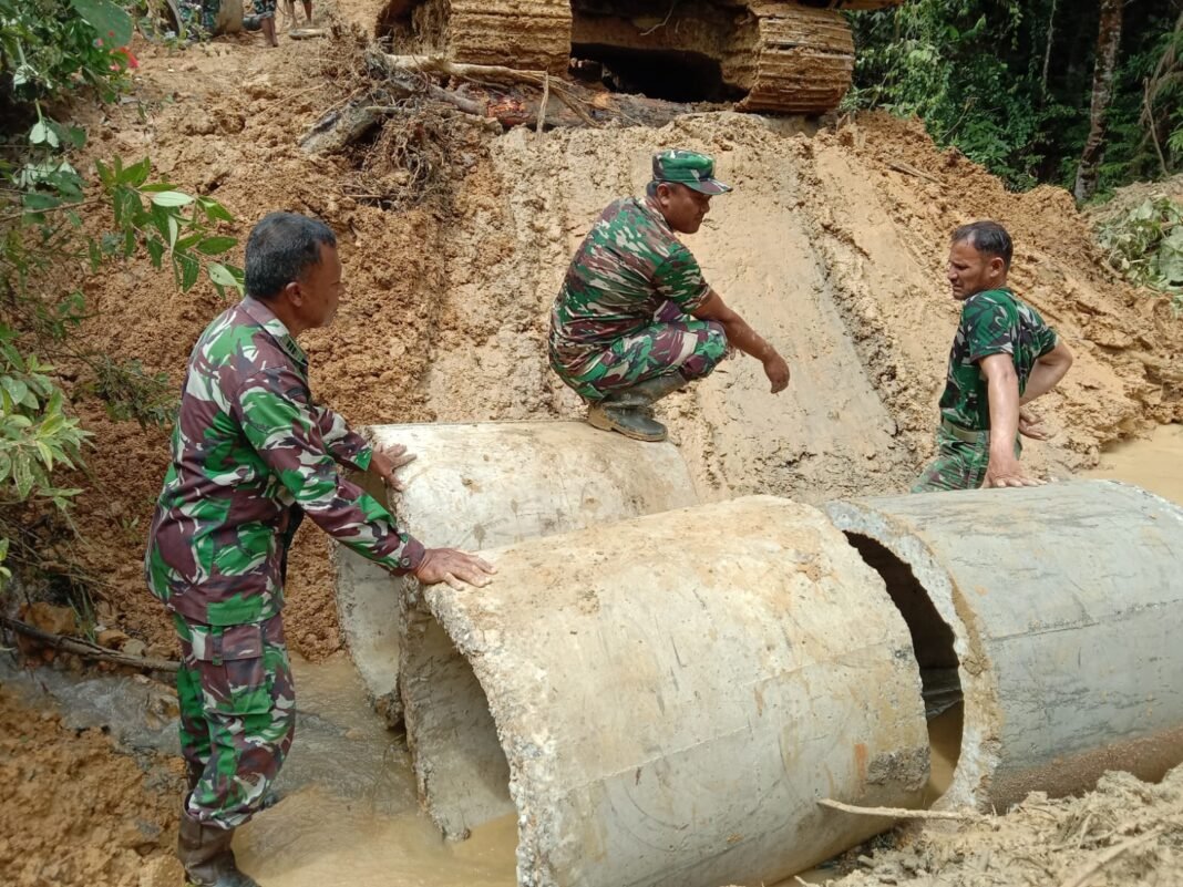 TMMD Dorong Perbaikan Irigasi dan Lingkungan Desa