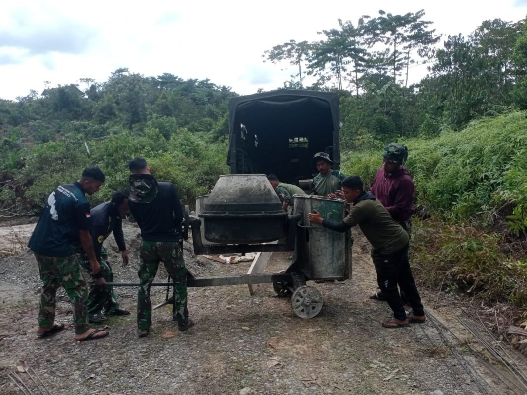 Dedikasi Satgas TMMD Bangun Akses Jalan Nyaman untuk Masyarakat