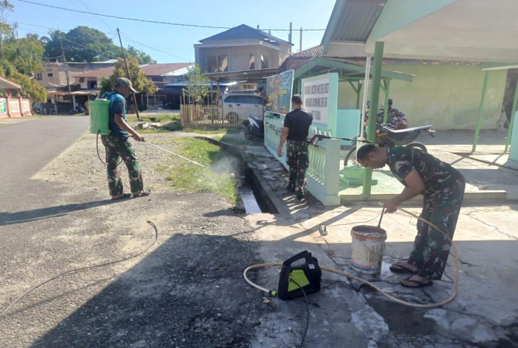 Jajaran Korem 012/TU Wujudkan Lingkungan Kerja Bersih dan Siap Operasional