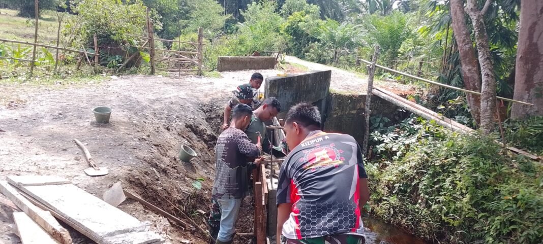 Tekad Seperti Karang, TMMD Kokohkan Infrastruktur Desa