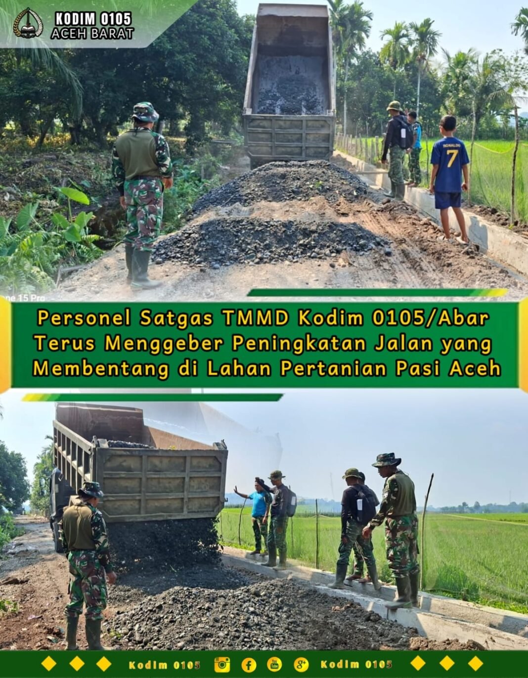 Mobilitas Hasil Panen Jadi Prioritas, Jalan Terus Dimatangkan