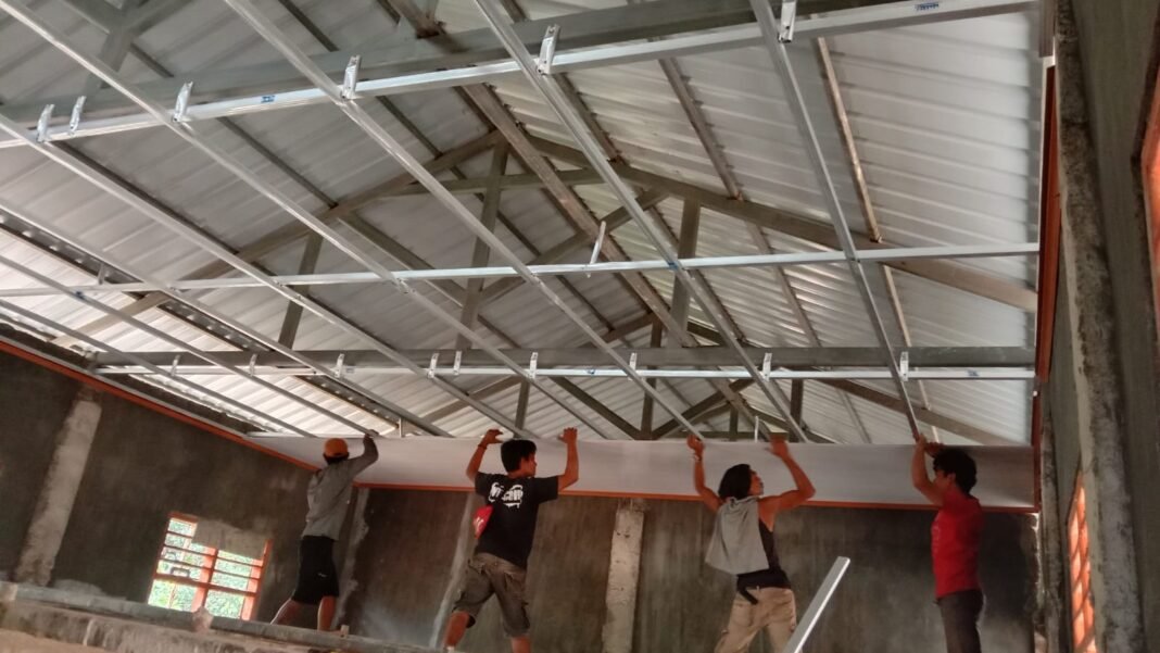 Satgas TMMD Kodim 1618/TTU Tingkatkan Kualitas Pendidikan di Perbatasan