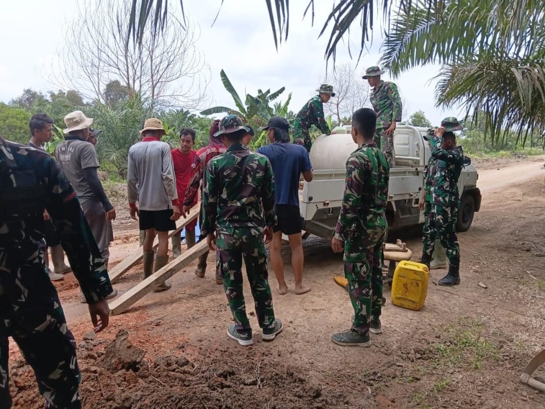 Satgas TMMD 127 Targetkan Penyelesaian Gorong-Gorong Titik 2 Hari Ini