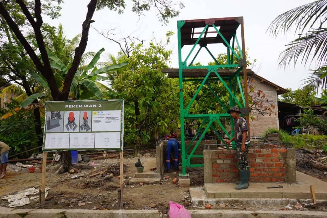 Pembangunan Water Station Ibu Rumiani Dimulai di Desa Tanjung Rejo