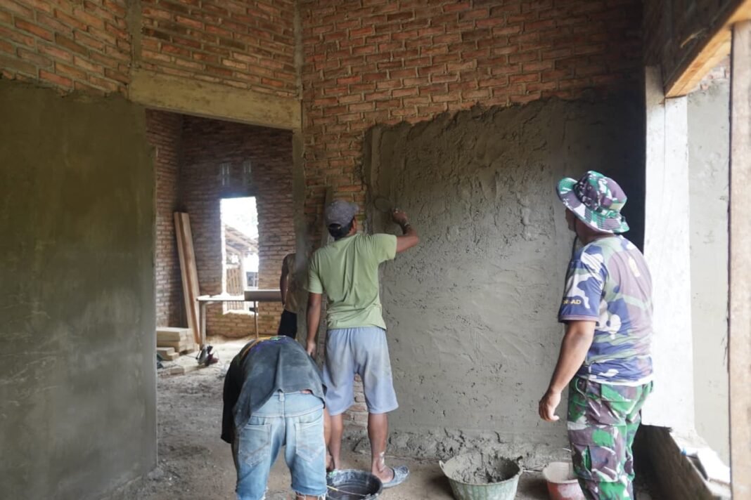 Transformasi Rumah Ibu Yusmawati dan Bapak Heri S di TMMD ke-127