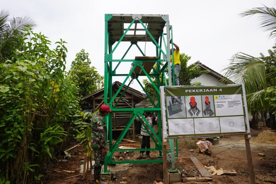 Pembangunan Pedestal Water Station di Gunung Sari: Fondasi Kuat untuk Akses Air Bersih