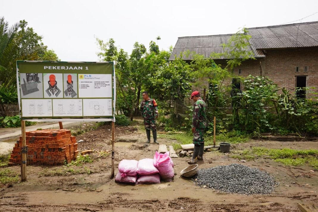 Pembangunan Pedestal Water Station di Kubu Batu Resmi Dimulai