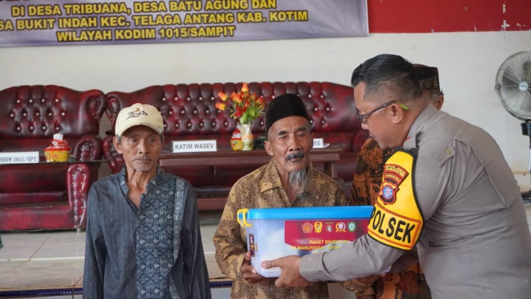 Ketua Tim Wasev TMMD Tinjau Proyek di Desa Tri Buana