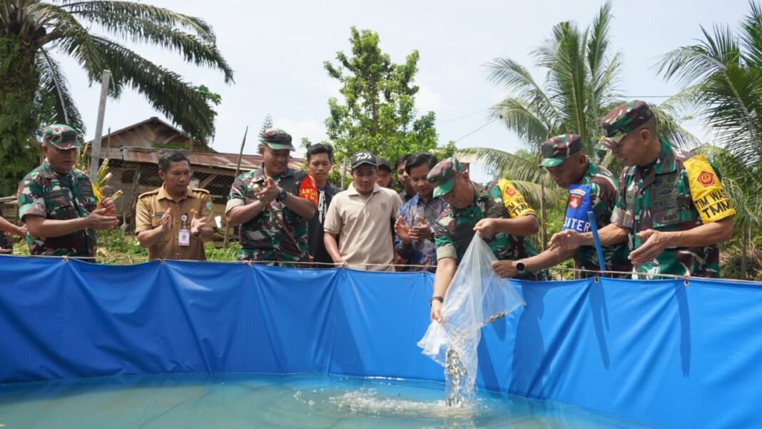 Program TMMD 127 Diterima Positif Masyarakat Kotawaringin Timur, Dukung Kemandirian Pangan