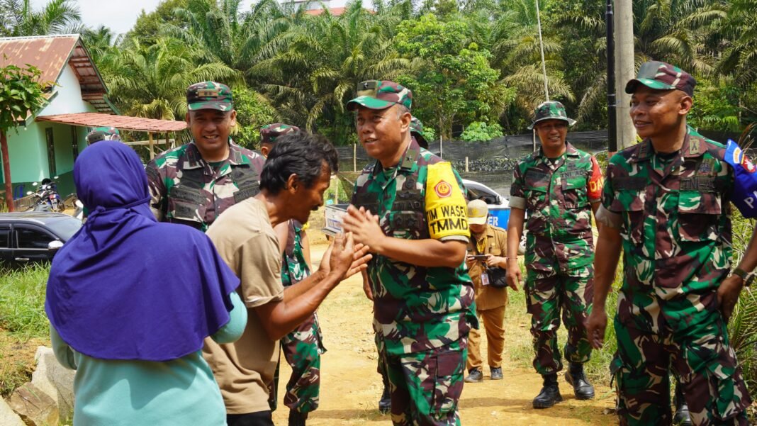 Ketua Wasev TMMD Berikan Apresiasi kepada Satgas, Sumardi Sampaikan Rasa Syukur atas Renovasi Rumah