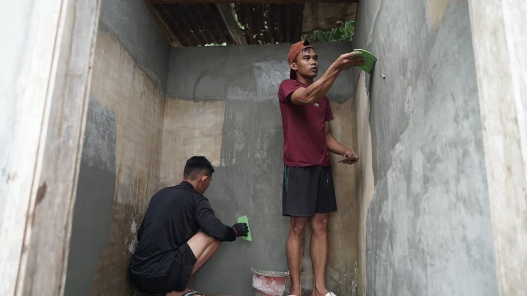 Tahap Pengacian MCK TMMD 127 di Sambuli Makin Optimal